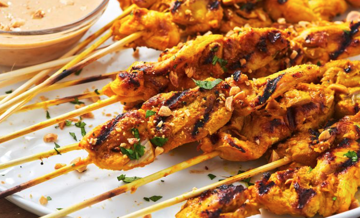 Arranged Food and Objects