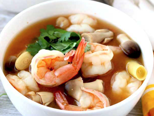 Arranged Food and Objects