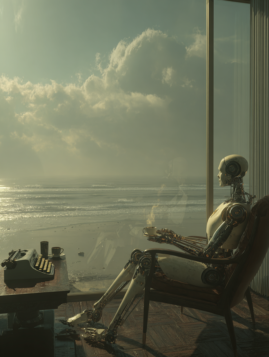 Just Claude.... takin in the View