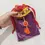 Thumbnail: Purple X-stitch Printed Bag