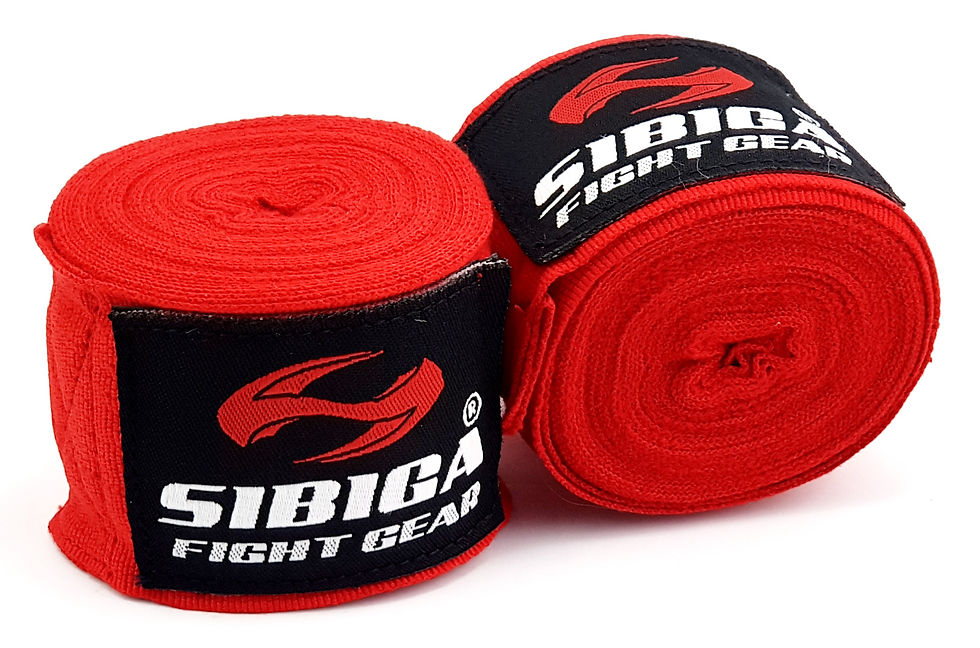 5 Metres Elastic Hand Wraps-Red