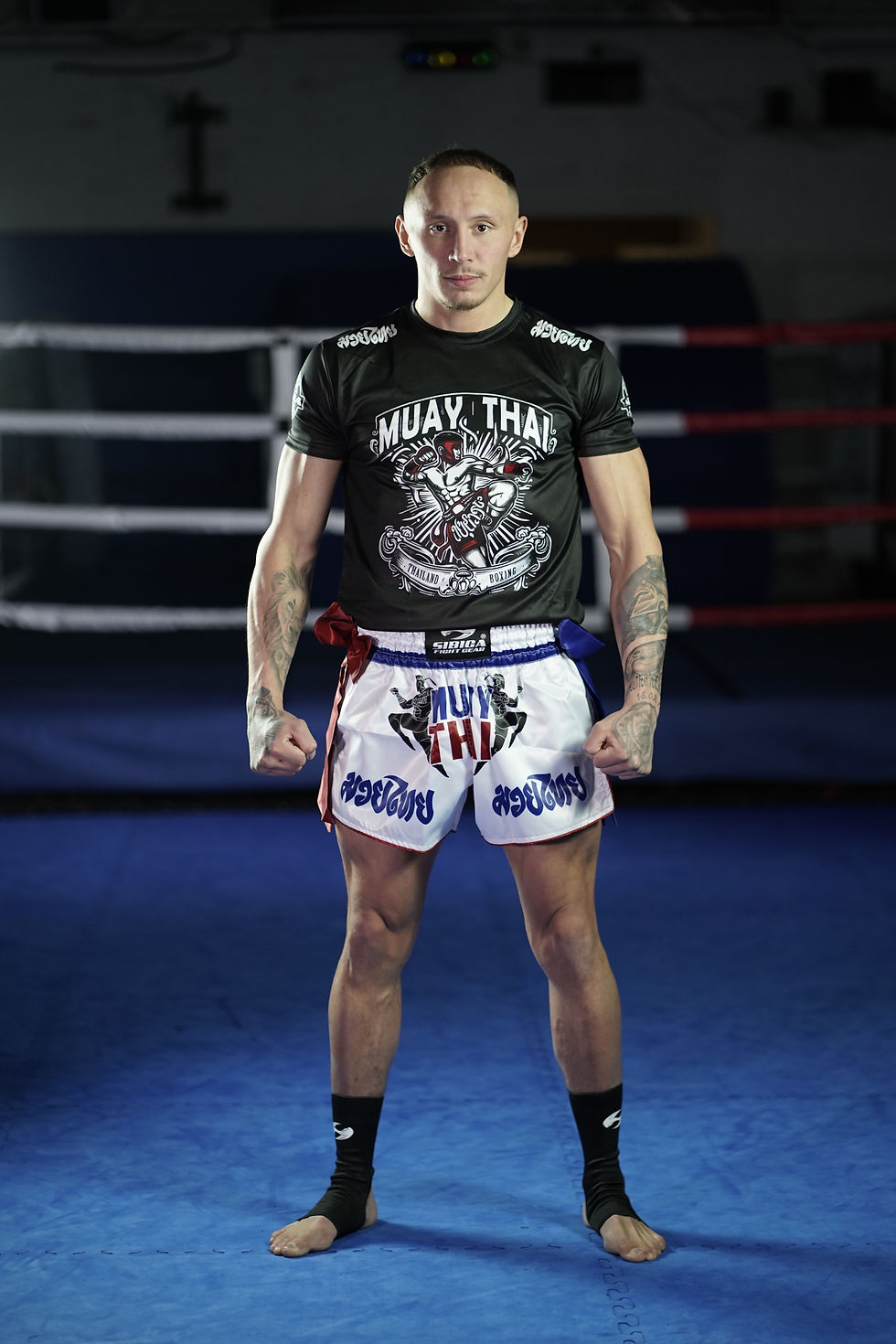 Thumbnail: White Muay Thai Shorts with Bow