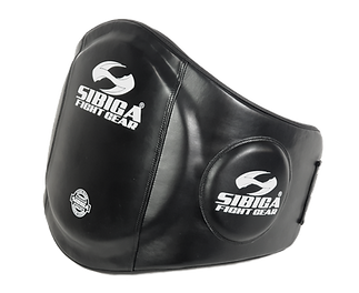 LEATHER BLACK BELLY PAD