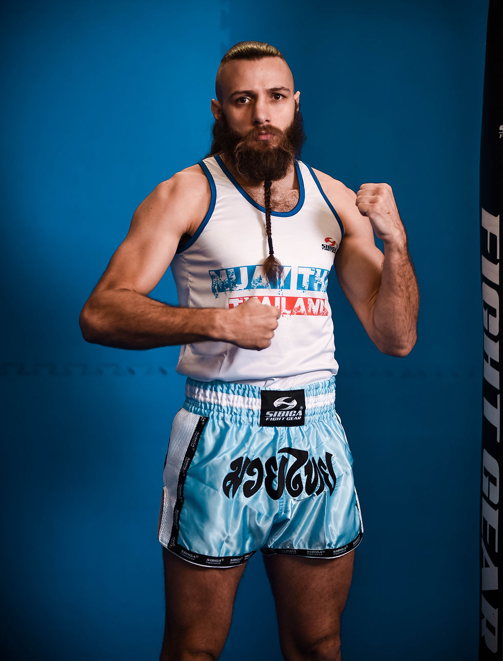 Thumbnail: Light Blue Muay Thai Shorts