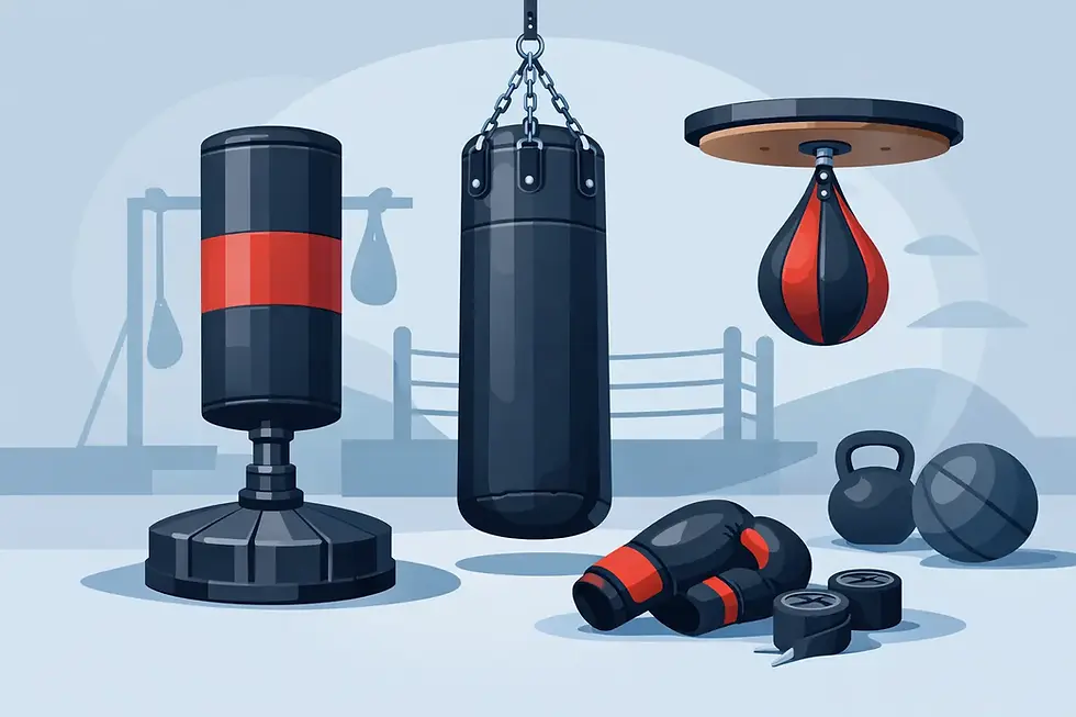 Durable Punch Bag Types for Serious Training