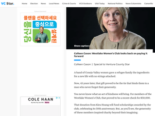 VC STAR: Colleen Cason: Westlake Women's Club looks back on paying it forward