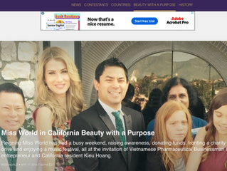 MISS WORLD: Miss World in California Beauty with a Purpose