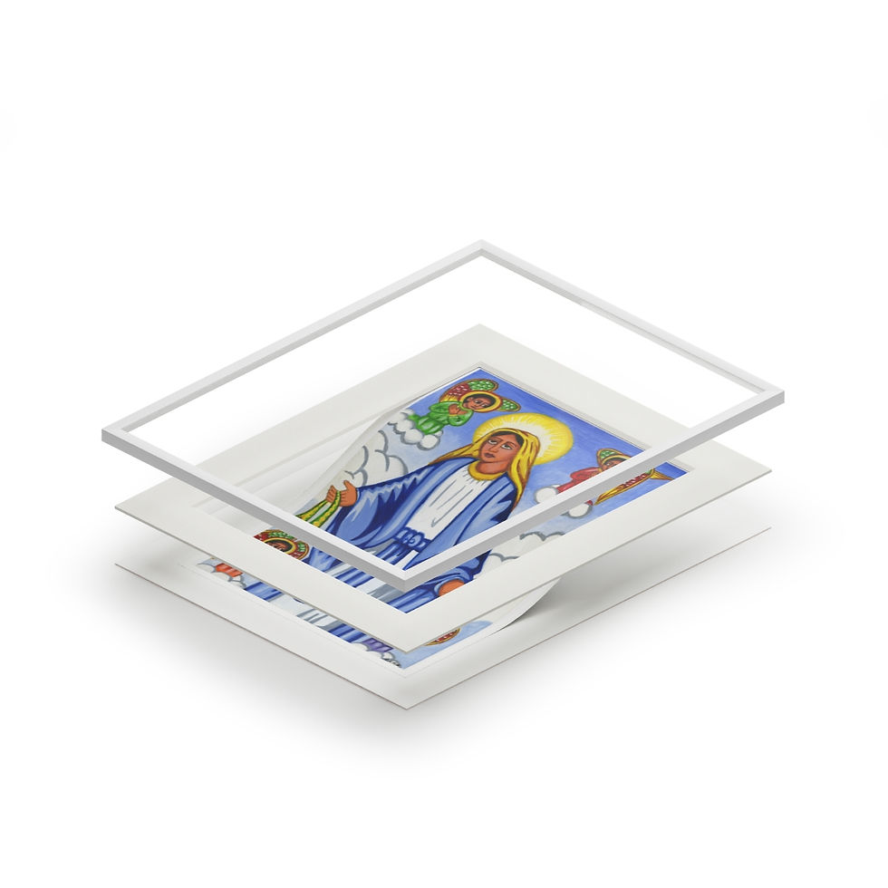 Thumbnail: Queen of Heaven Art Print - Saint Mary Assumption