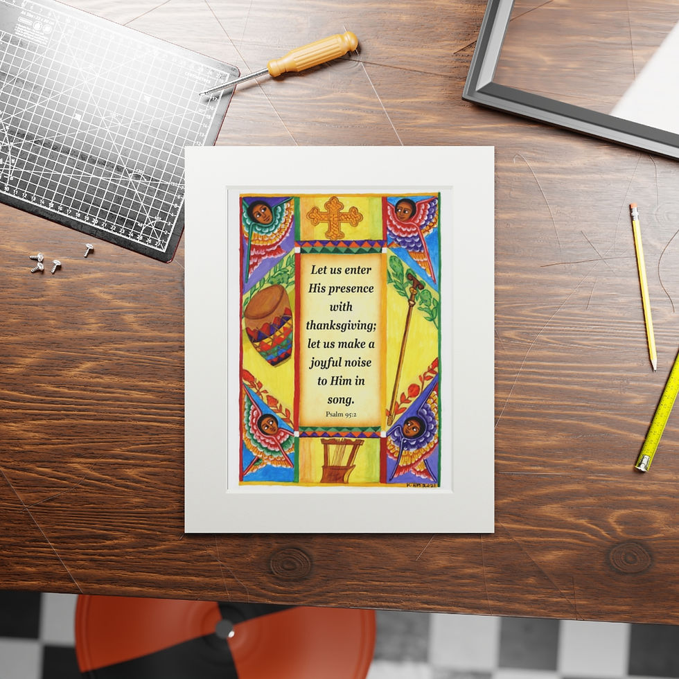 Thumbnail: Melodies of Faith Print