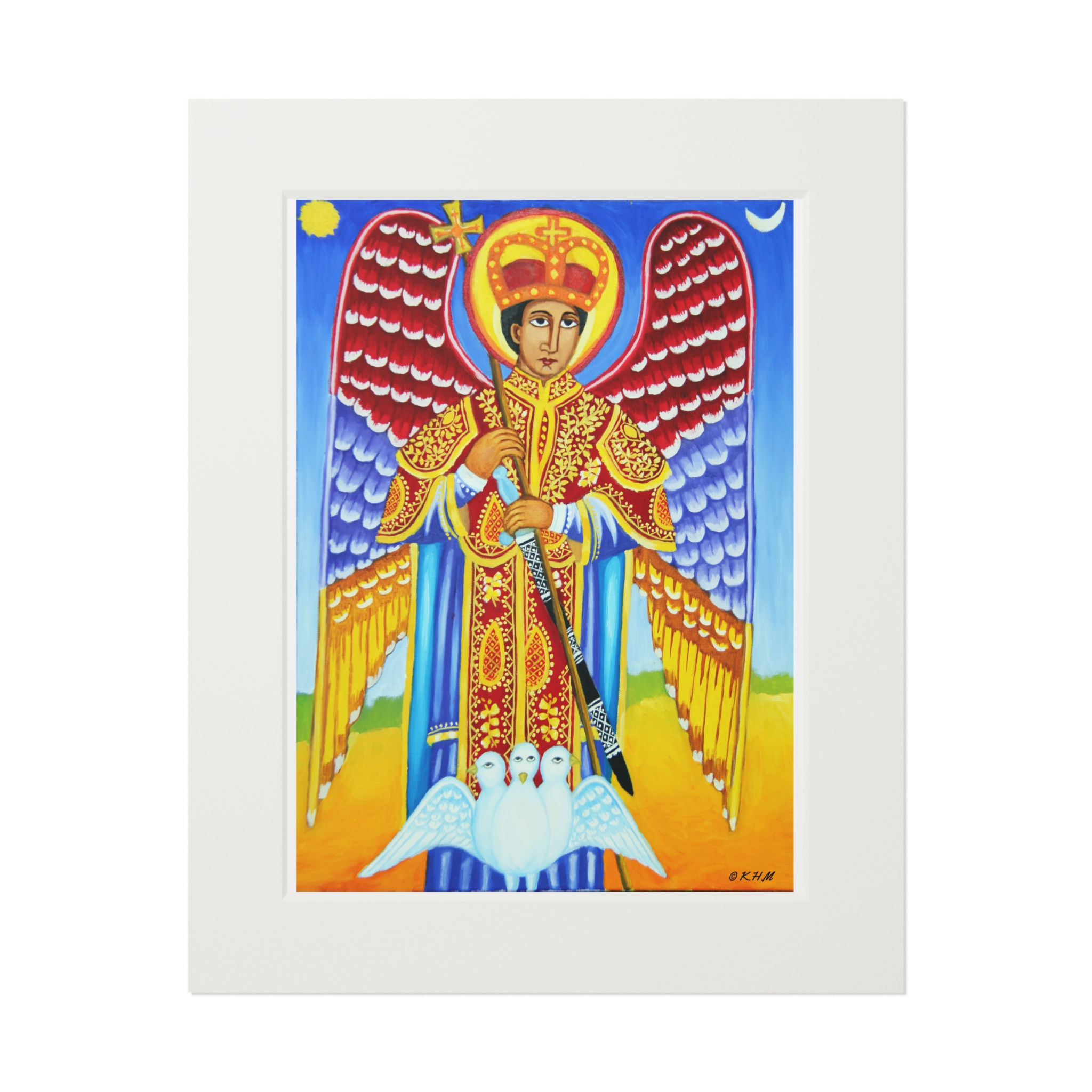 Archangel St. Raguel Print