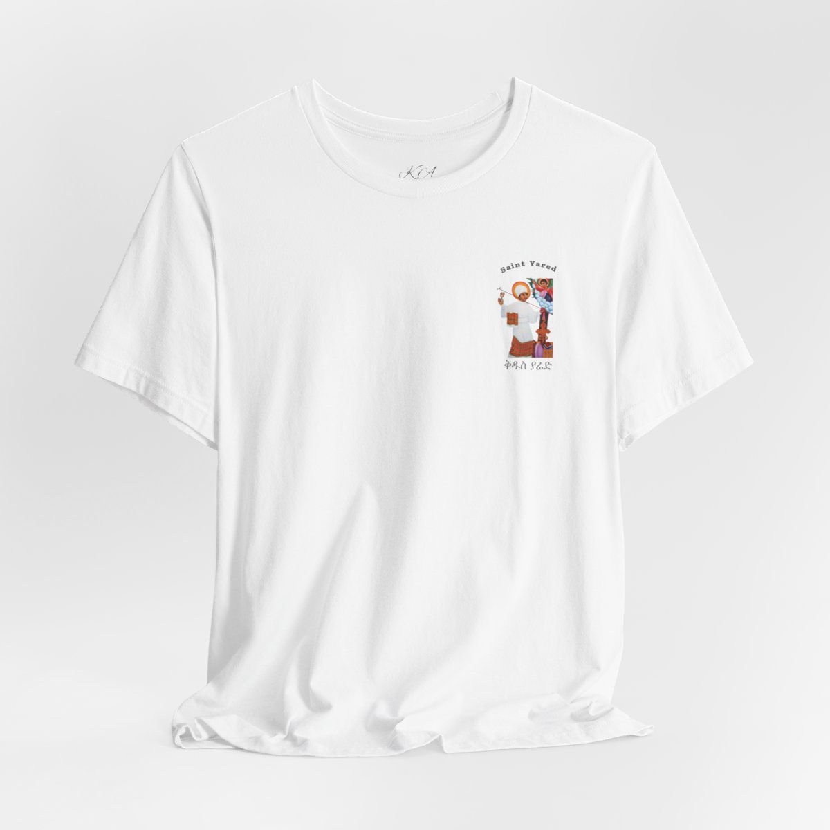 Saint Yared Tee | Ethiopian Sacred Art
