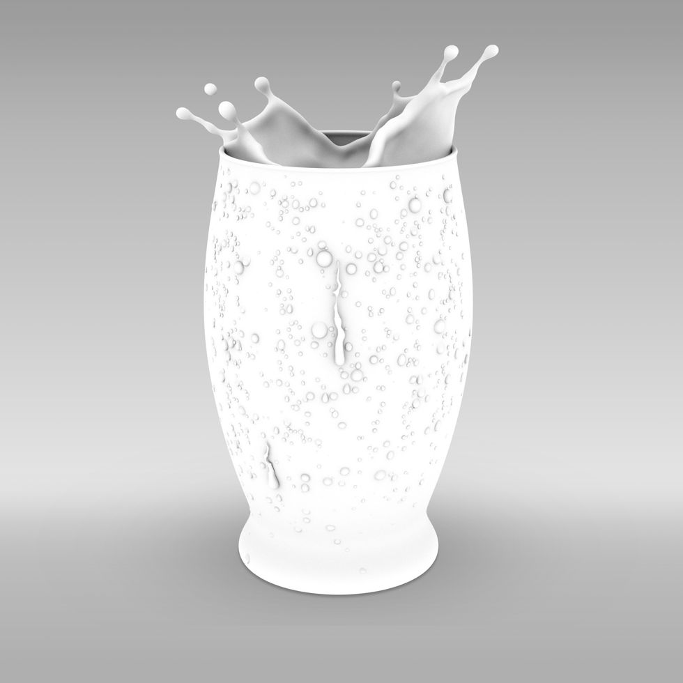 vasilatos, 3d product illustration, 3d food illustration, cgi food, 3d art, 3d modeling, 3d sculpting, 3d milk splash, label product, commercial
