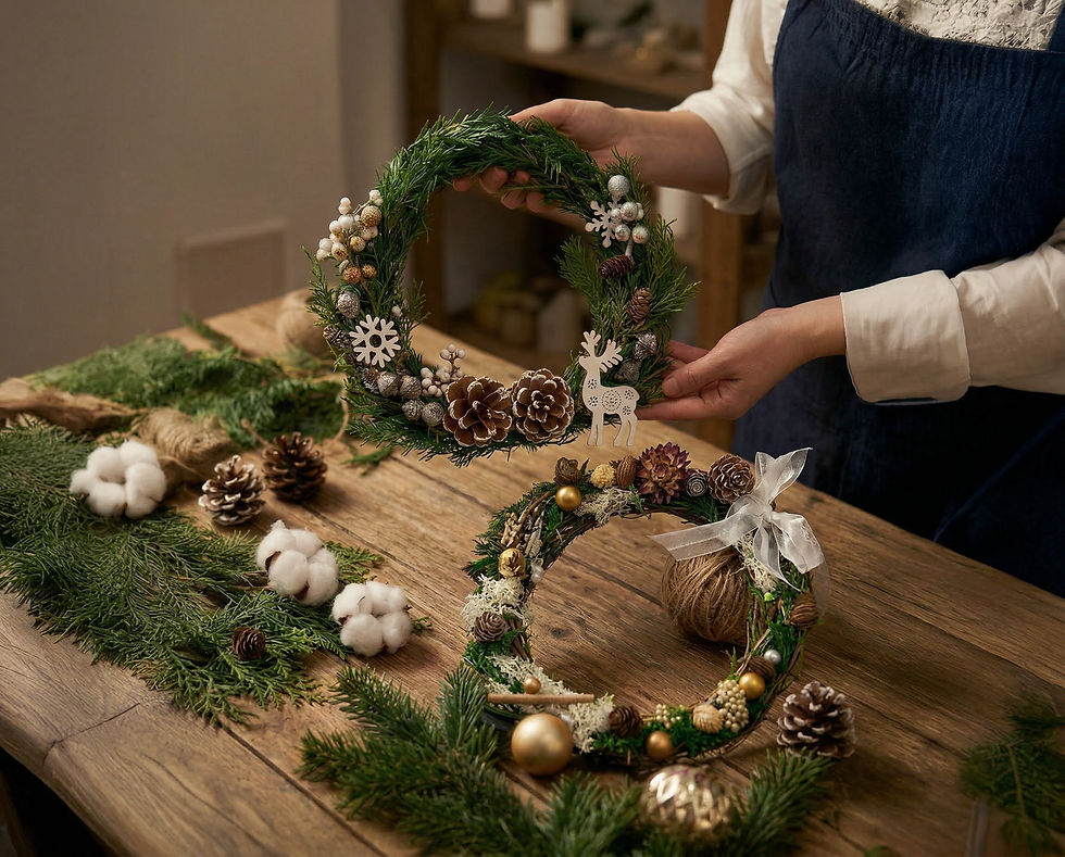 聖誕花環工作坊