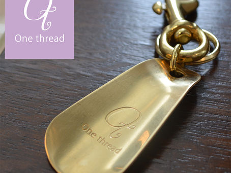 ソリッドブラス 真鍮ミニ靴べら