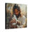 Thumbnail: JESUS LOVING CATS Canvas Print Jesus Holding Cats Veterinarian Gift Cat Rescue