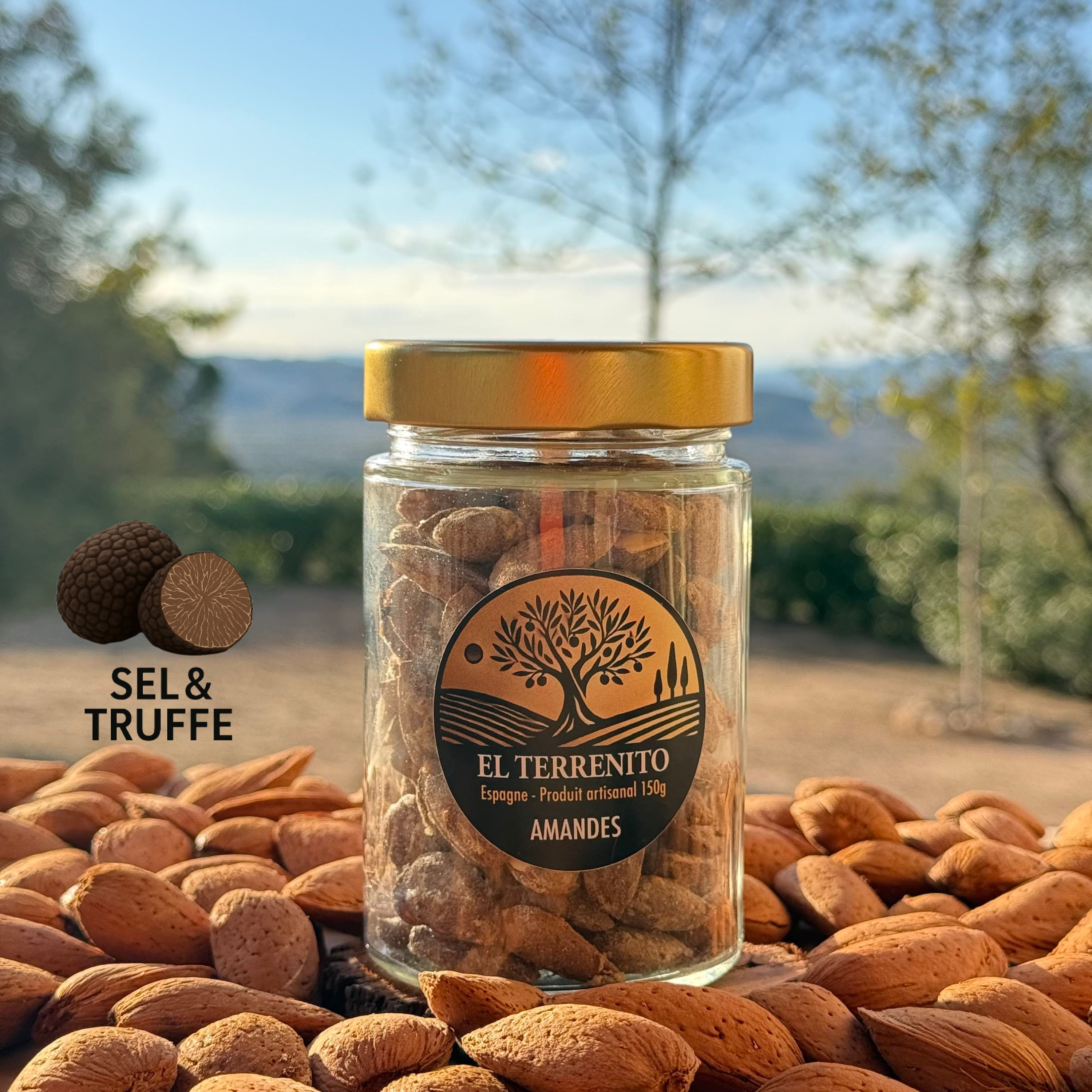 Torréfiées - Sel & Truffe d'été 150g