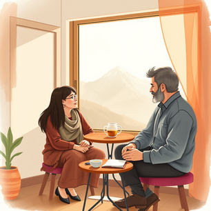 A life coach helps you set goals, find direction, and move forward—with support.