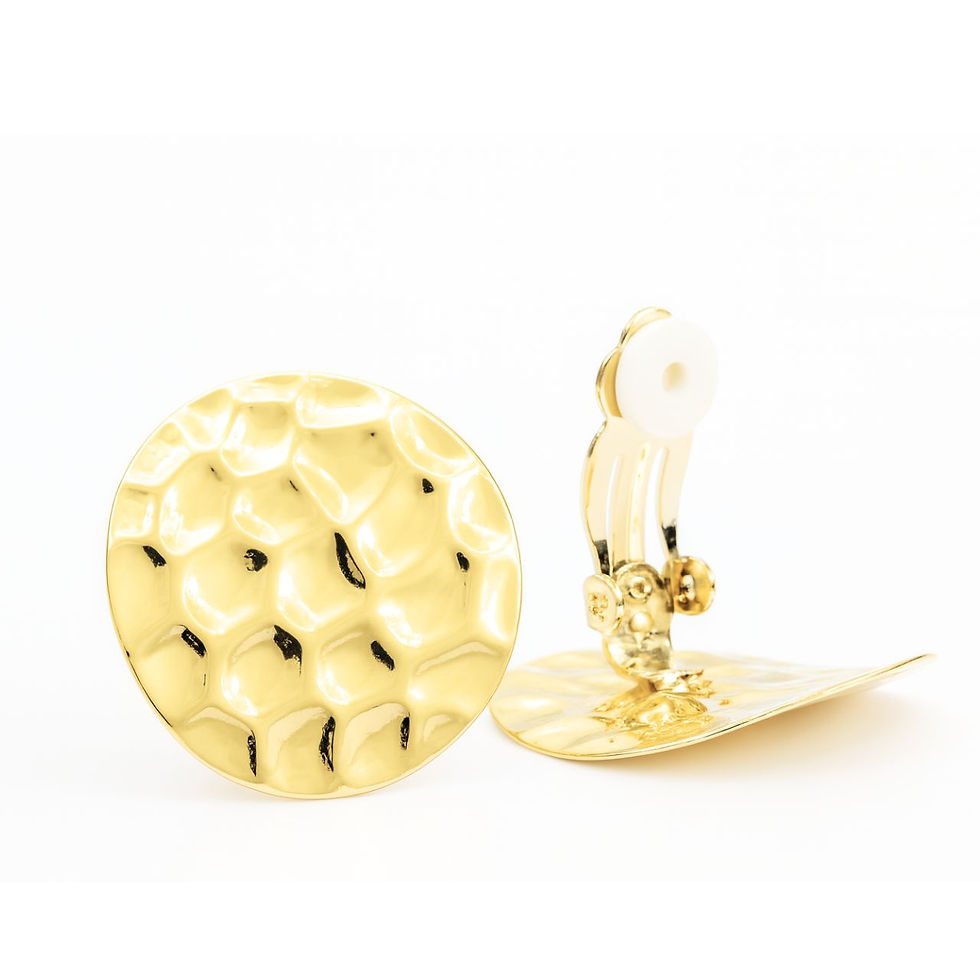 Brinco de Pressão para Orelha Rasgada