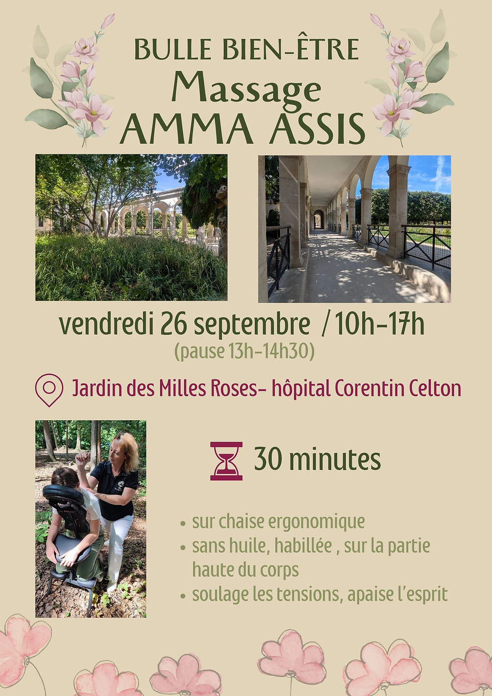 Bulle - 🌸Respire, souffle et relâche … Offre-toi une pause au milieu de l’agitation de la rentrée avec Virginie