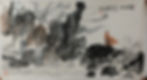 周旭中国画《魏武观海图》