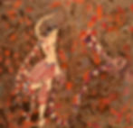 舞魂_Spirit of the Dance_18X18英尺_现代重彩画