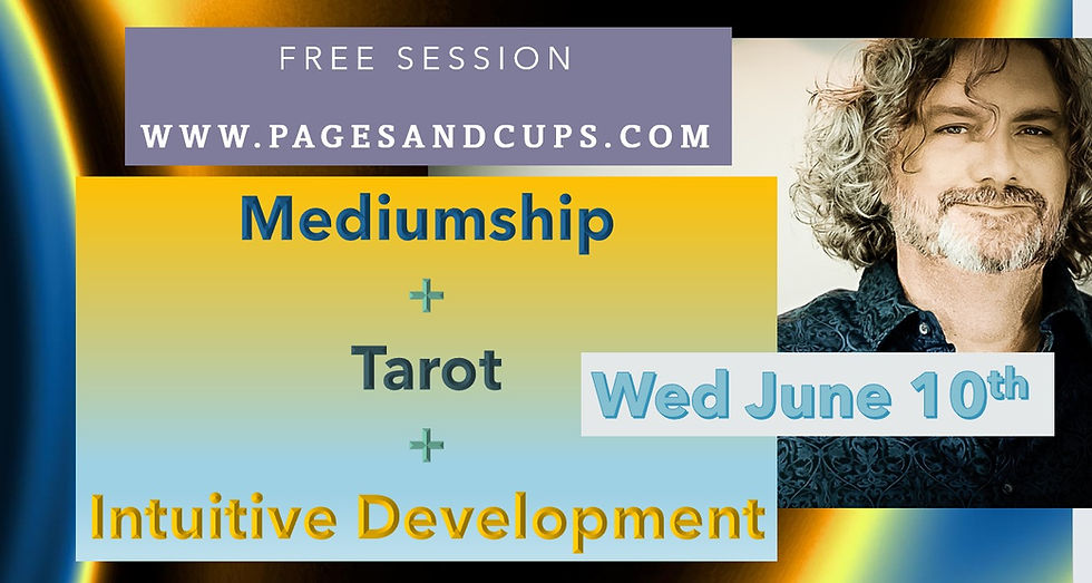 Free Info Session - Mediumship, Tarot Intuitive Development