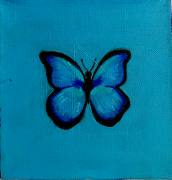 "Blue Butterfly"