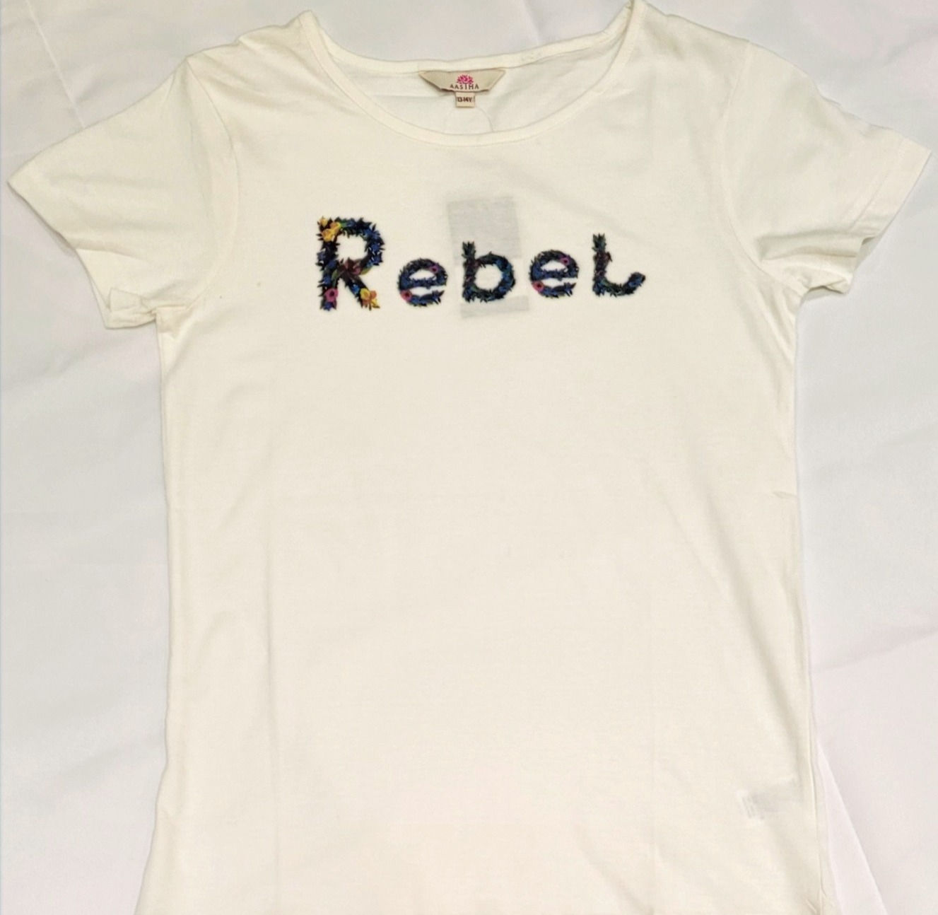 Girls Top - Aastha - White