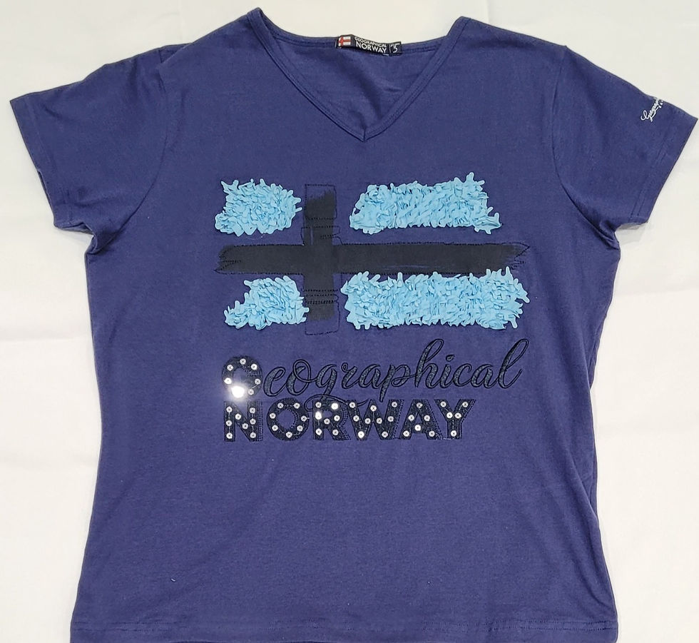 Girls Top - Geographical Norway - NavyBlue_2_edited