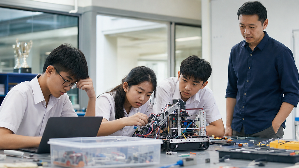 Singapore’s Students Are Winning Robotics Competitions. But Are We Building Robotics Education?