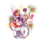 Blossoms, 2015. Gouache.