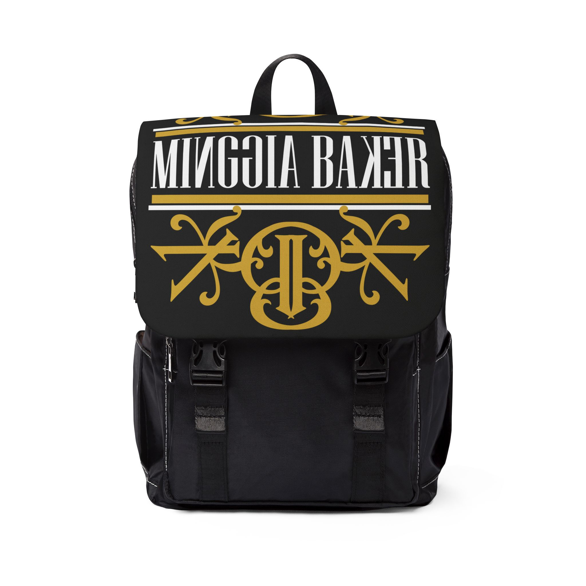 Stylish Unisex Casual Shoulder Backpack with Bold Design