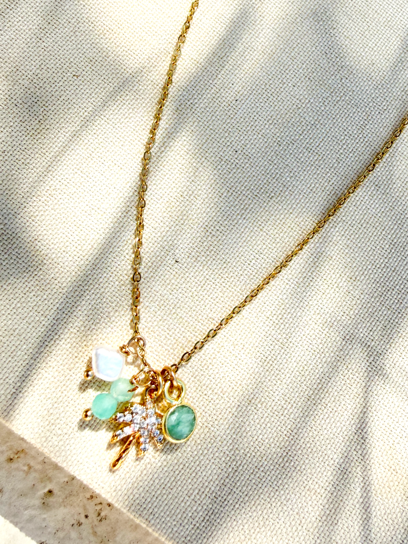 Collier Bettyna - Amazonite