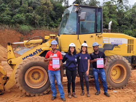 Capacitação da Primeira Turma - Pá Carregadeira de Rodas