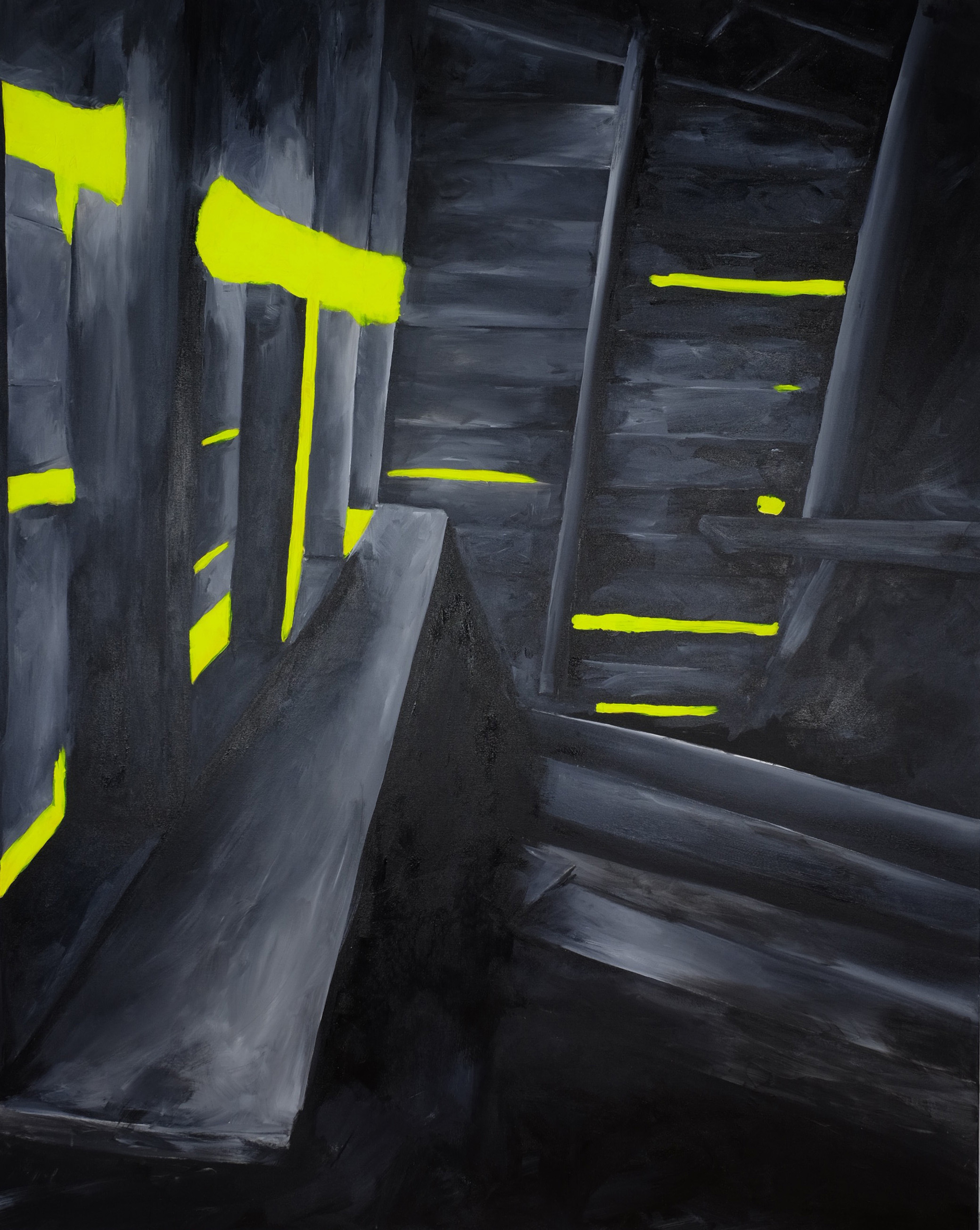 Metropolis (48 x 60 in / 121.92 x 152.4 cm)