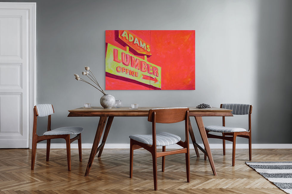How to hang art in your home