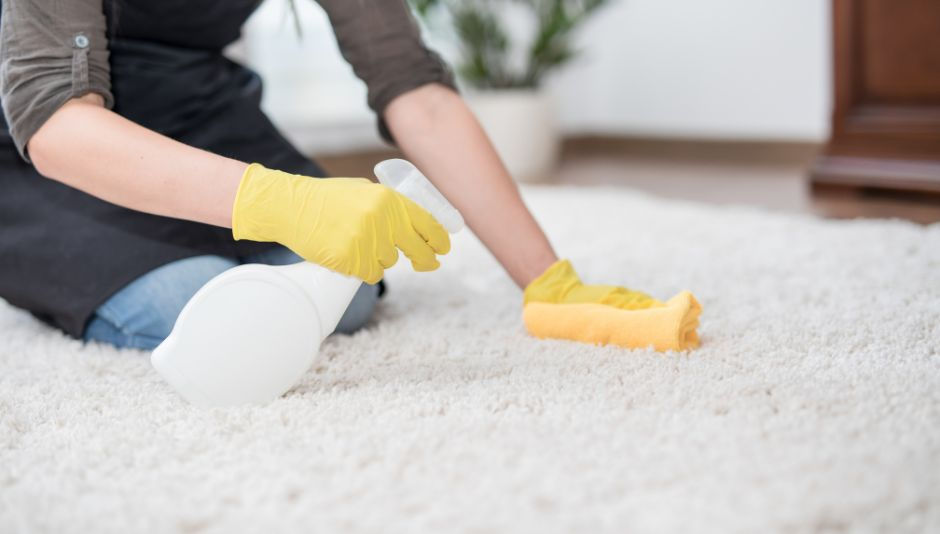 How to Clean Mud Stains from Carpets After a Rainy Day
