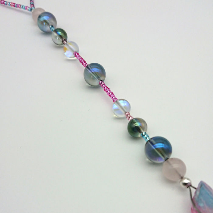 Miniature : Harmony in Light - Light Catcher - Angel Aura Quartz