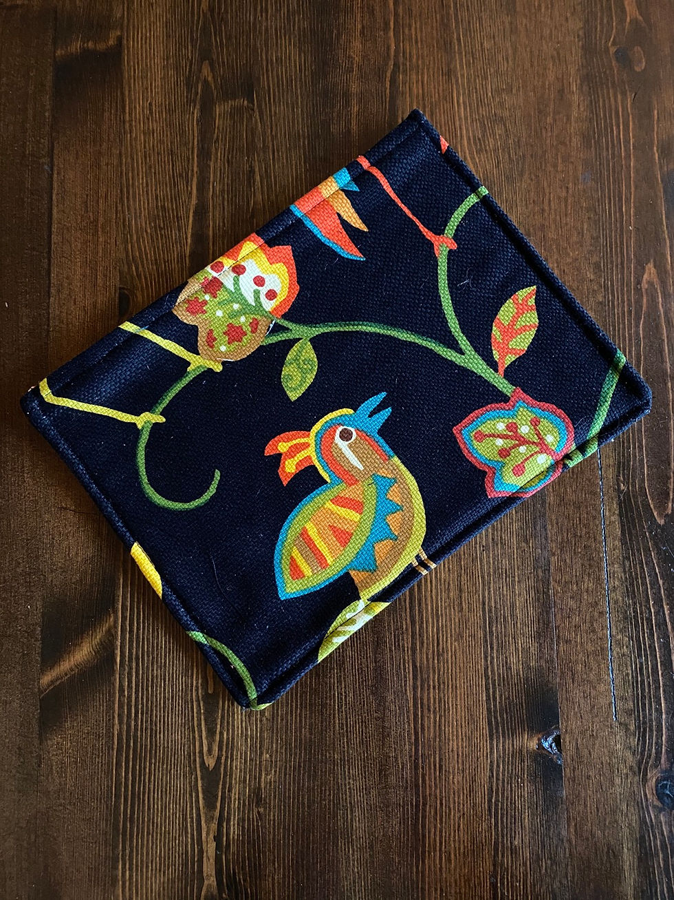 Funky Bird Crystal Pouch
