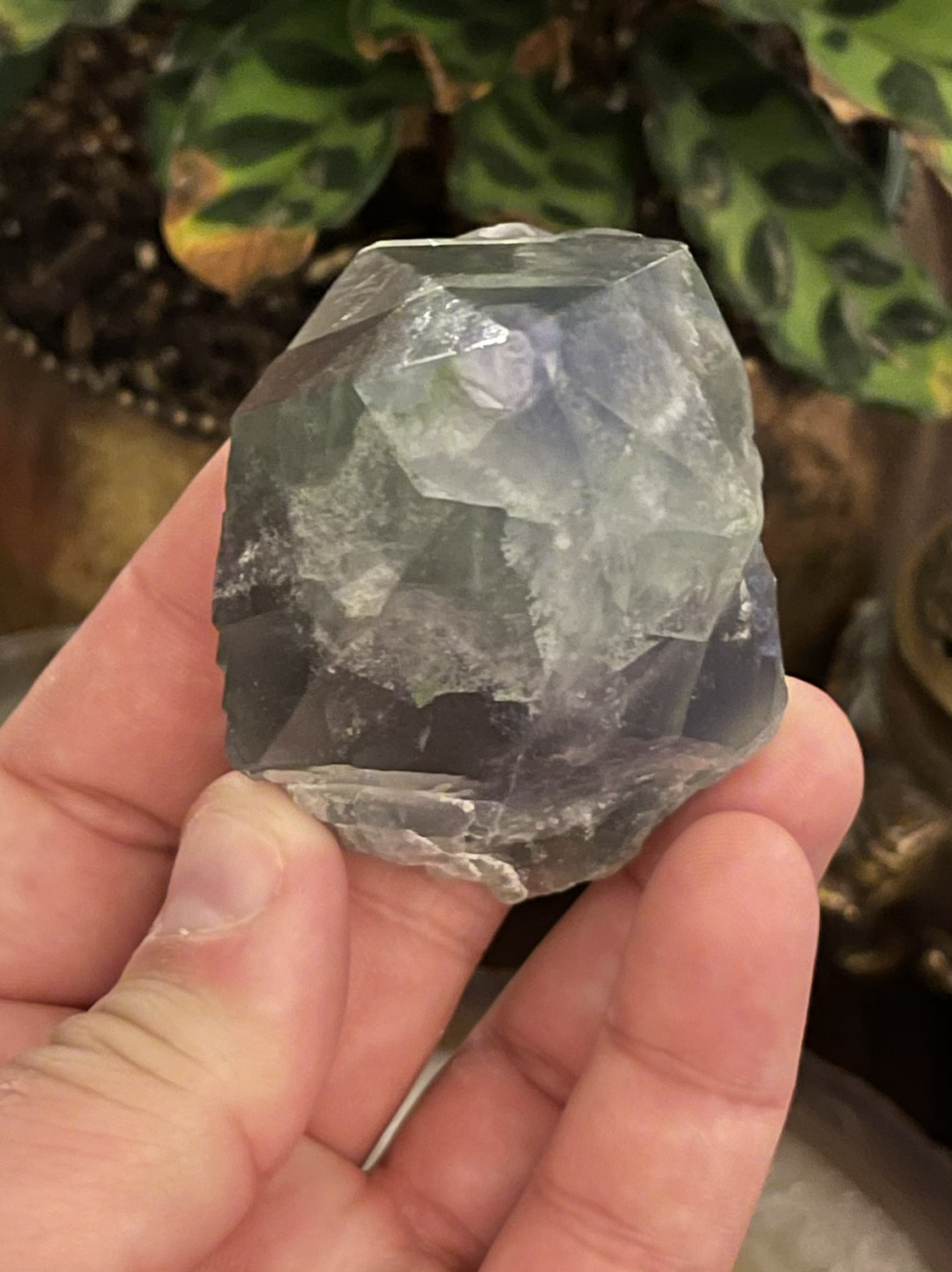 Rainbow Fluorite Point