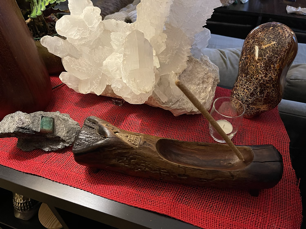 Thumbnail: Driftwood Incense Holder/Bowl