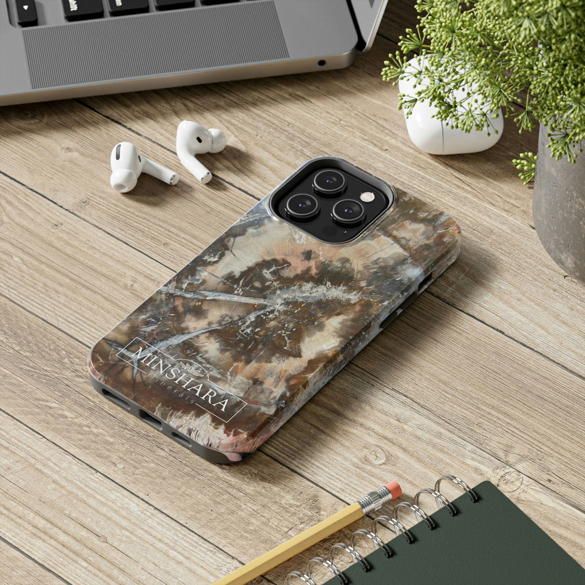 Petrified Wood Tough Phone Cases, Case-Mate