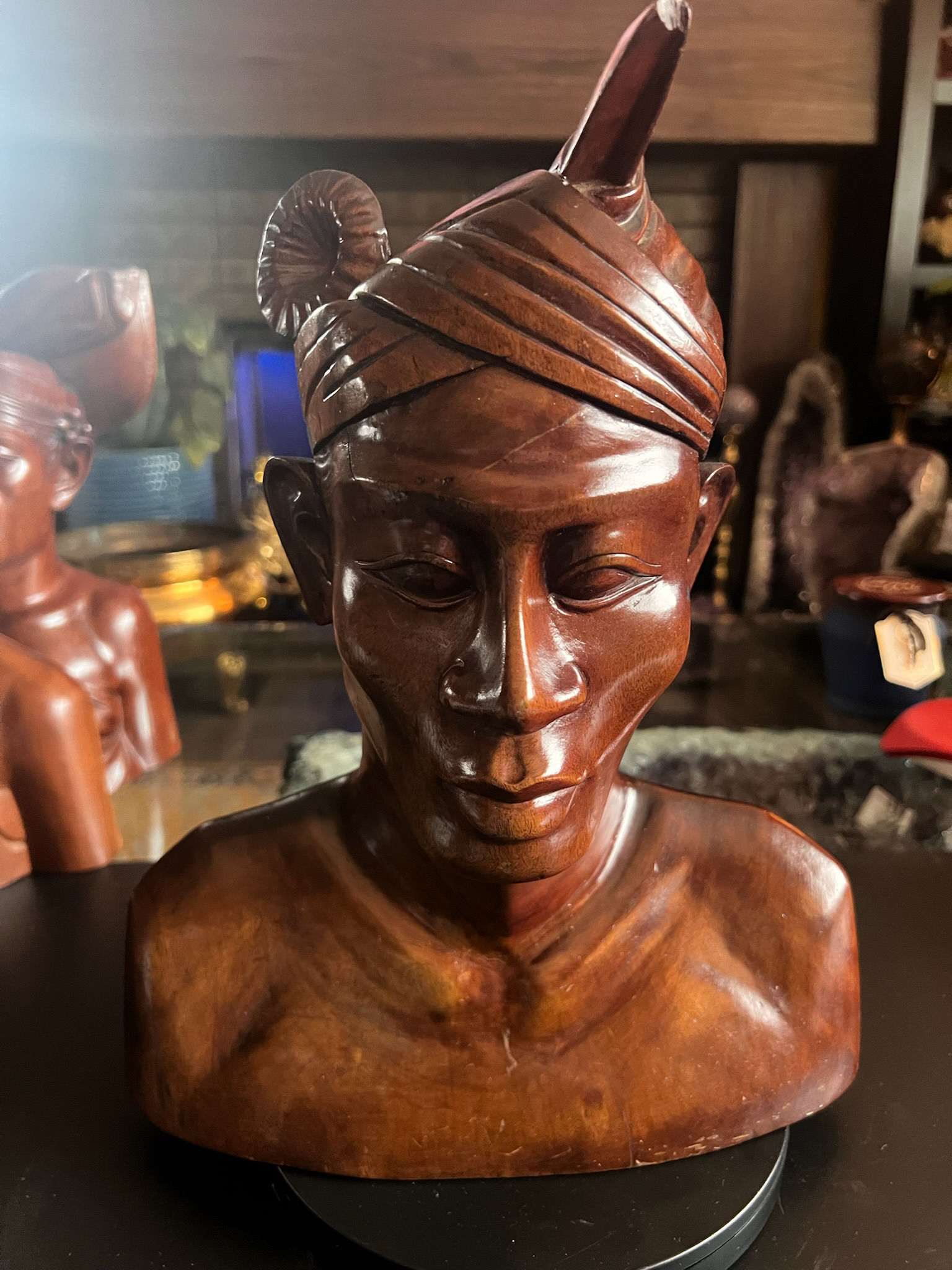 Balinese Wood Bust