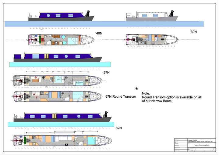 example boat layouts