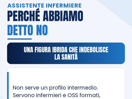 Assistente infermiere: perché la UIL FP dice no a una scorciatoia che non risolve i problemi della sanità in Italia.