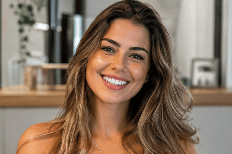 Sorriso após Clareamento Dentário Odontológico