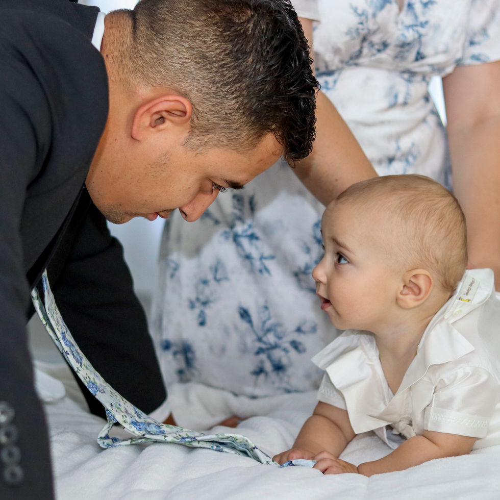 Jackson Baptism - Getting Ready 