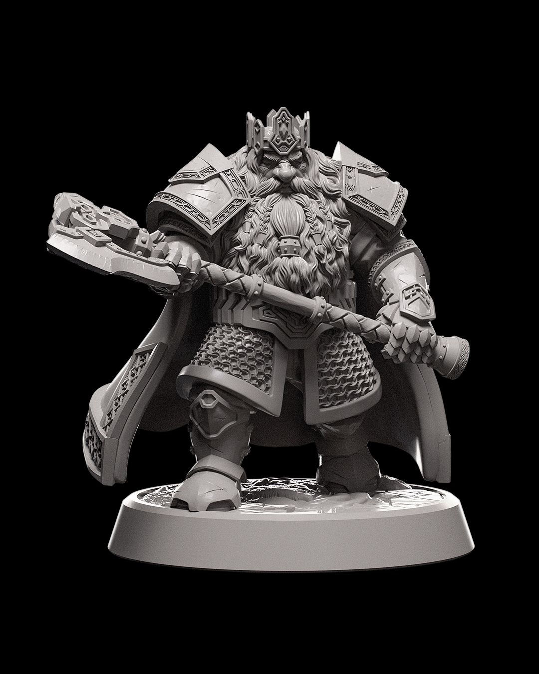 Dwarven King - Sem Pintura