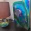 Thumbnail: Peacock Wall Art Glossy Resin Peacock Feather | Handmade Resin Art | 18 kt Gold