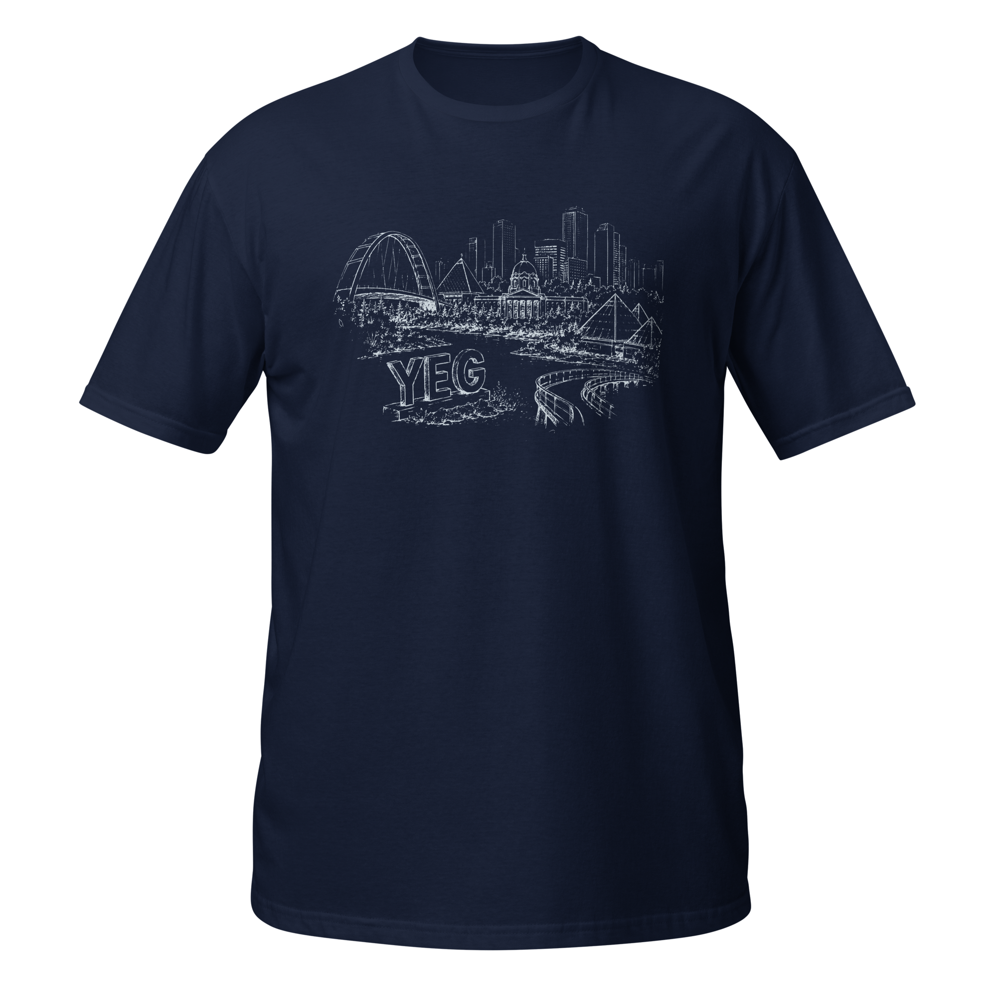 YEG Skyline — Edmonton Landmark T-Shirt